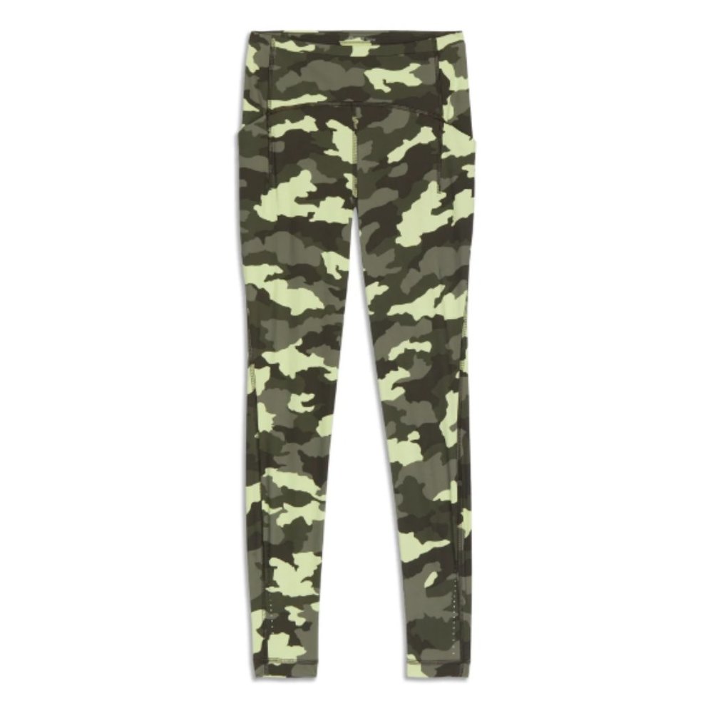 Lululemon Swift Speed High-Rise Tight 28",Heritage 365 Camo Crispin  Size- 4 NWT